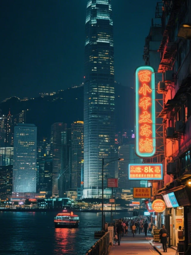 夜晚的香港，才是這座城市最動人的樣子