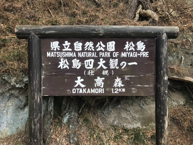 日本三景-松島四大觀之一（壯觀 大高森）