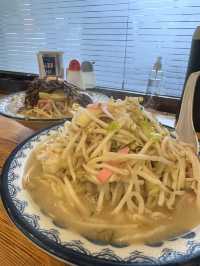 【福岡グルメ】麺が見つからないくらい野菜たっぷりの名物ちゃんぽん🥢