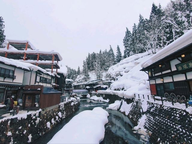 Spirited Away at Ginzan Onsen - Yamagata