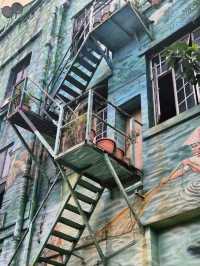The murals at the KL River of Life
