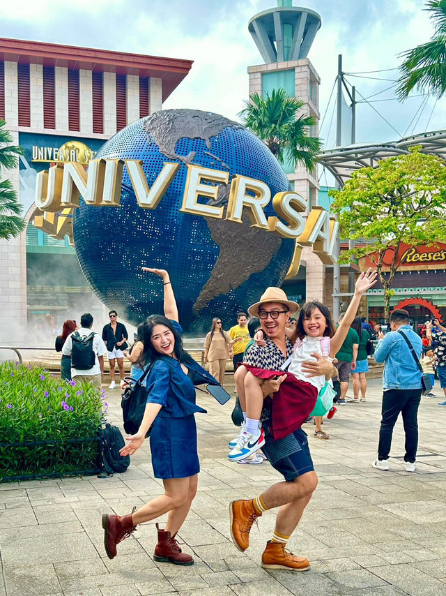 🎈🎈ครั้งแรกกับสวนสนุก Universal Studios Singapore