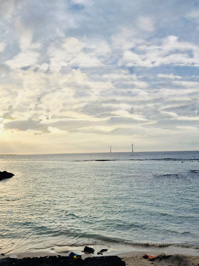 Unique Windmills and Volcanic Rock Formations