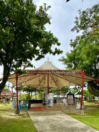 Urban Calm Beneath the Tracks: A Stroll Through Taman Jaya Park