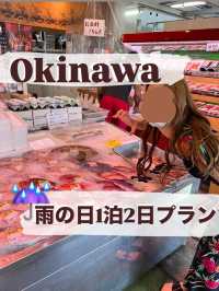【雨でも楽しめる！沖縄1泊2日リフレッシュ旅🌺☔️】