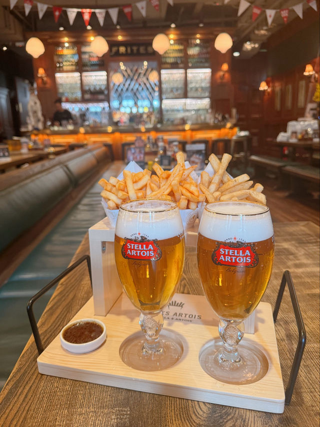 全新品味聯乘推出 Frites Artois 啤酒配薯條🍟
