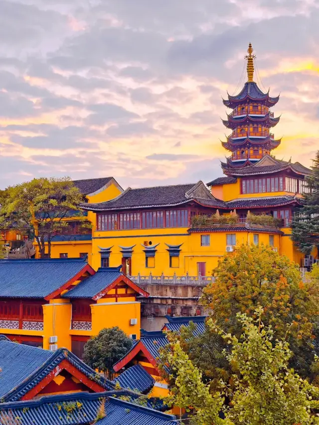 南京雞鳴寺與私房天際線景觀