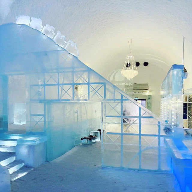 Sleeping on Ice at the Jukkasjärvi Ice Hotel