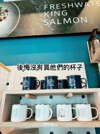 後悔應該要吃更多，買多三文魚手信