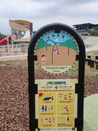 以原住民族文化為主題的百步蛇高塔溜滑梯遊樂場#來義共融遊戲場-屏東縣來義鄉