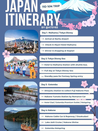 11天10夜：我的東京、富士山和箱根夏日之旅🌸🗻✨