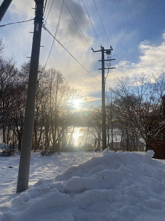 【北海道旅行】雨ノ日と、夕やけ in 支笏湖