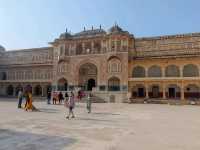 金黃山城中的摩揭陀傳奇#琥珀堡（Amber Fort）-印度捷布 (Jaipur)