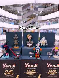 Discover One Utama: A Modern Mega Mall Featuring an Impressive Clay Robot Exhibition