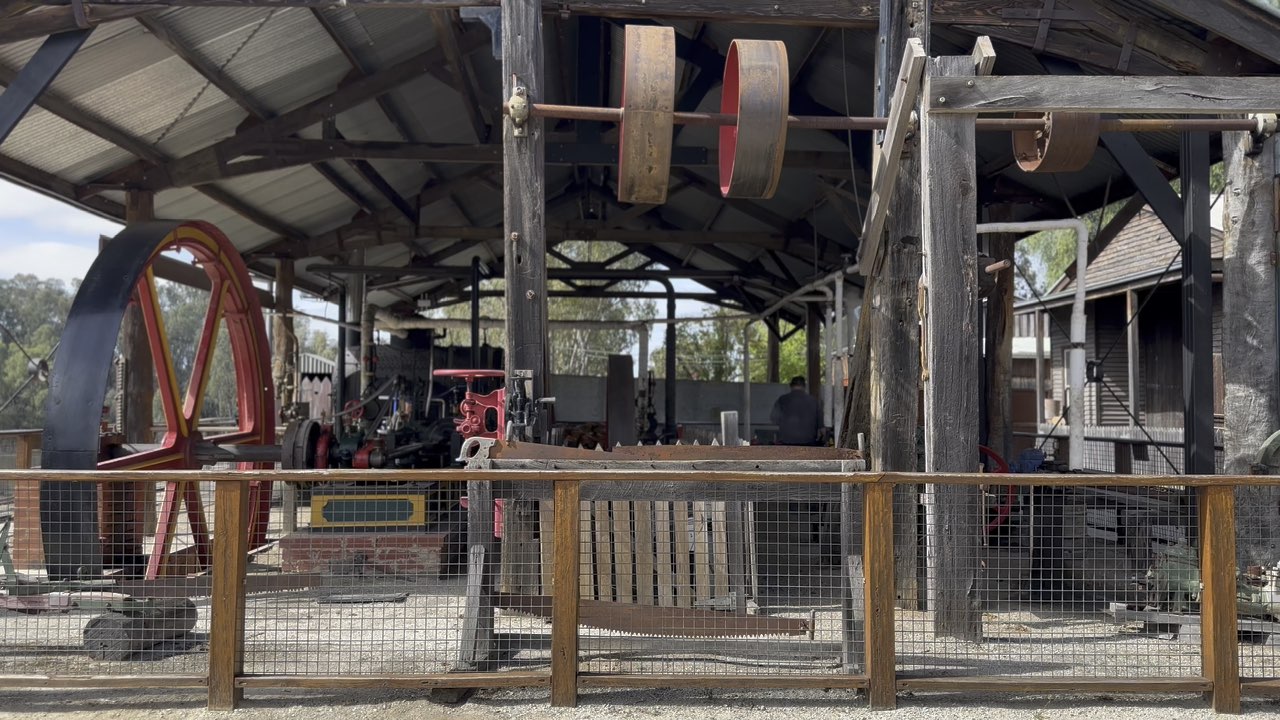 🚂💨 Echuca’s Port & Steam Garage: History in Action!  
Step into Echuca’s golden era where the mighty steam engine once powered the town’s heartbeat! It’s a paradise for history-lovers and engineering buffs, with awe-inspiring machinery and classic riverside vibes.  

Begin your adventure at the Port of Echuca (74 Murray Esplanade), open daily from 9:00-17:00. Here, you’ll stroll the original wharf and catch the legendary sight of paddle steamers. Don’t miss the museum, hands-on interactive exhibits, and the steam-powered sawmill engine that ran hard until 1958—a testament to Aussie ingenuity! Snap a quintessential “insta-worthy” shot from the wharf looking out over Murray River at sunrise for epic lighting.

Next, head over to the Steam Garage on Watson St (open all day). Discover the authentic steam engine brilliance up close. Watch for special weekends when operators run live demos—ask locals for schedules! Must-do: Stand by the mill engine as it powers up, feeling the energy it once gave to the entire sawmill. Best photo spot: catch the pistons and flywheel in motion for that old-school machinery drama.

Insider tip: If you love engineering, linger and chat with the volunteers—many are retired machinists with fascinating stories. Early mornings are quietest for exploring and getting unobstructed photos. Keep clear of moving parts during demos, and always follow staff instructions for safety.

Bring snacks and water, as options in Steam Garage are limited. Port has better amenities.  

#Echuca #HistoryTrip #SteamPower #PhotoJourney #Australia