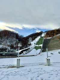 Breathtaking Views from the Ski Jump Tower ❄️