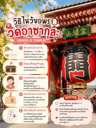 ⛩️🙏 아사쿠사 절에 처음 방문하는데, 전통에 따라 어떻게 소원을 빌어야 할까요?