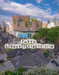 東京6天5夜自由行新手行程分享 不用早起 不暴走 超輕鬆
