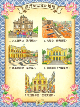 一日帶你遊澳門