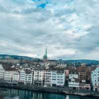 Walking through Zurich 