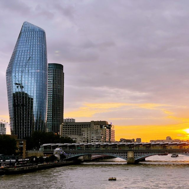 🌉✨ London’s Thames & South Bank: Where the City Dances with the River