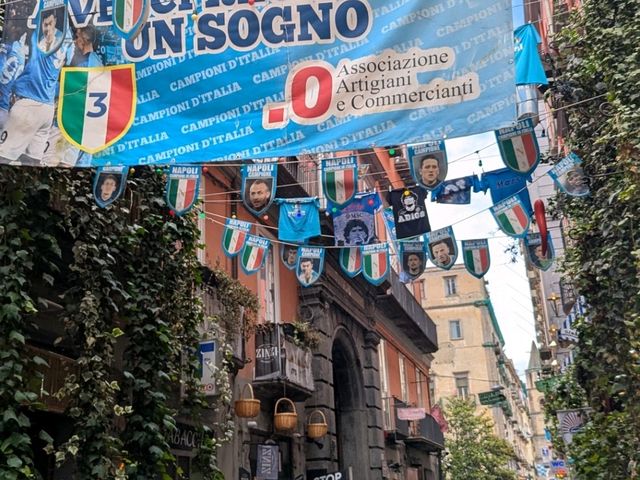 i went to naples for the final Seria a match
