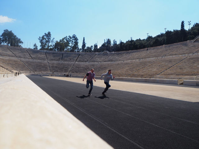 Run with history at the Panathenaic Stadium 
