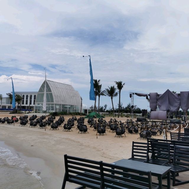 A Cafe With Its Private Beach 