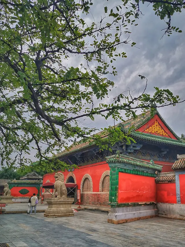 正安隆興寺大氣恢弘的寺廟建築