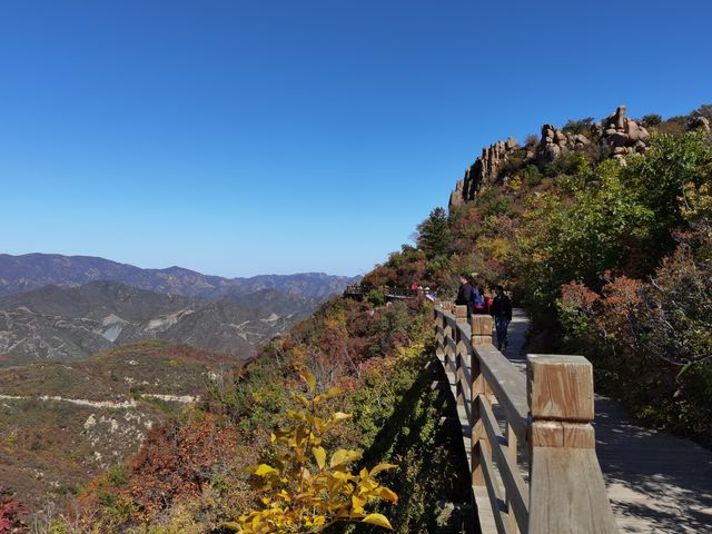 遼寧北票大黑山，蒙遼交界的綠島，秋色醉人