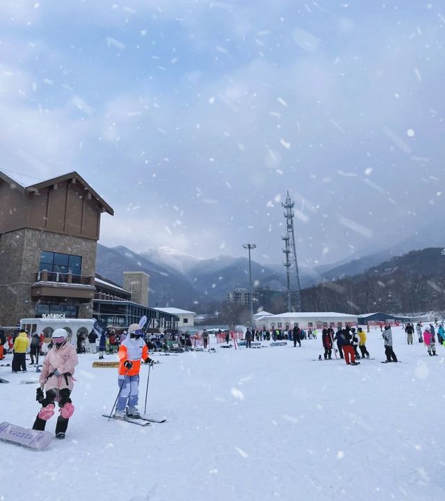 大型光影舞台滑雪體驗機微縮冰雪景觀