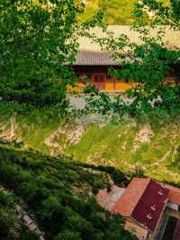 在山西！你肯定沒來過！建在山崖上的小眾寺廟