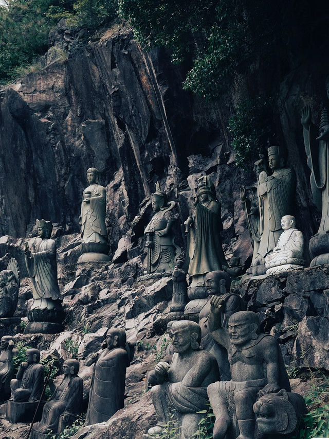 這是隱於寧海的小山村寧海西佑寺