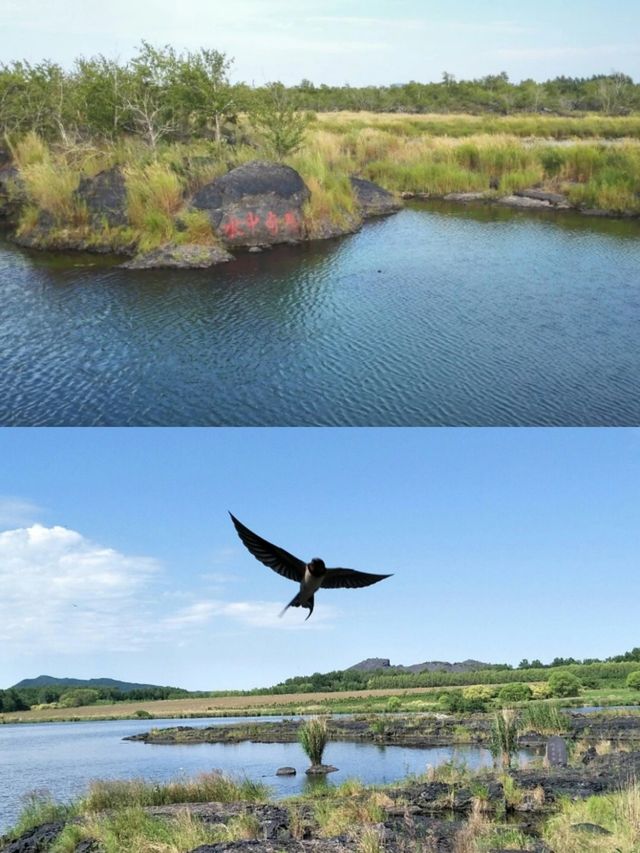 五大連池的美都在不經意處