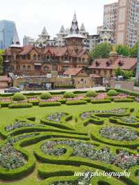 Instantly transported to Northern Europe, the old Shanghai's incredibly beautiful dreamlike garden mansion.
