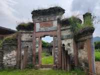 石城大畲村，百畝荷園和南廬古屋