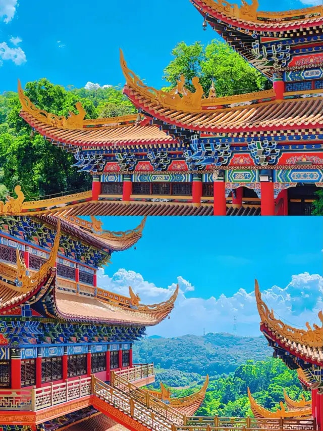 One-Day Tour in Dongguan | Guide to Daling Mountain Elevator Guanyin Temple