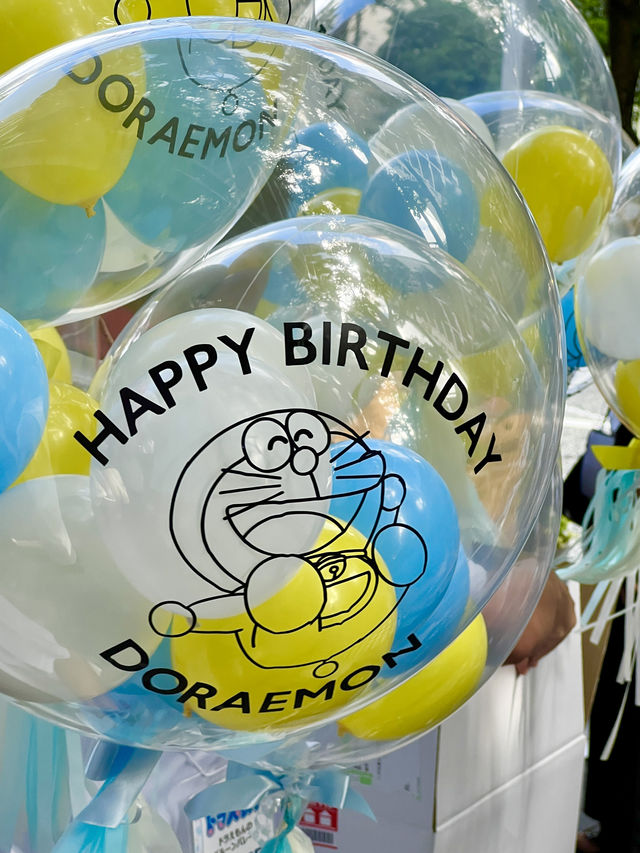 在東京的夏天給哆啦A夢過生日啦！