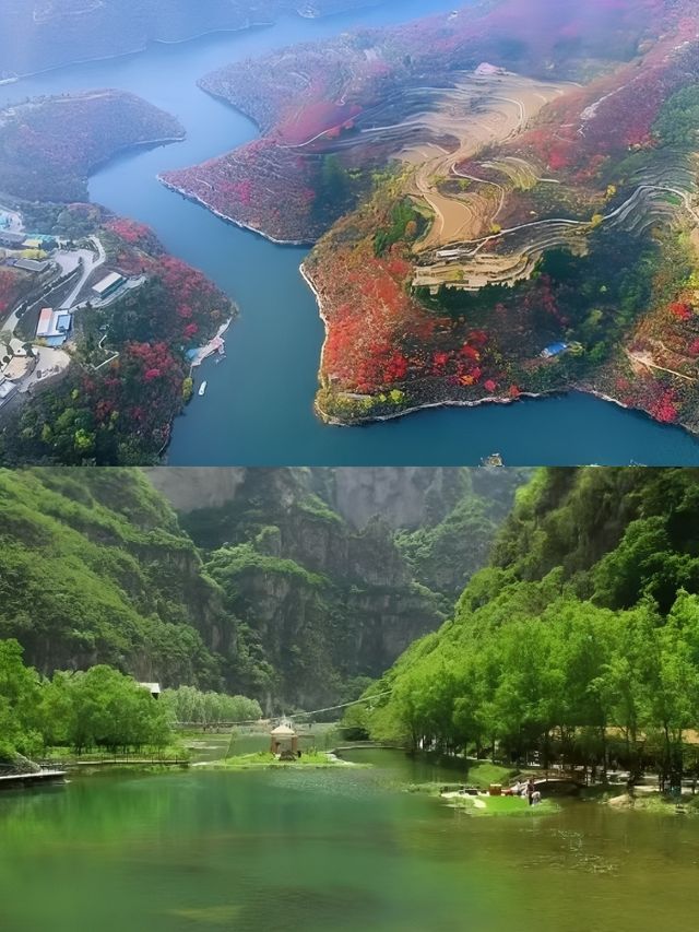 焦作青天河—宛如桂林，勝似三峽