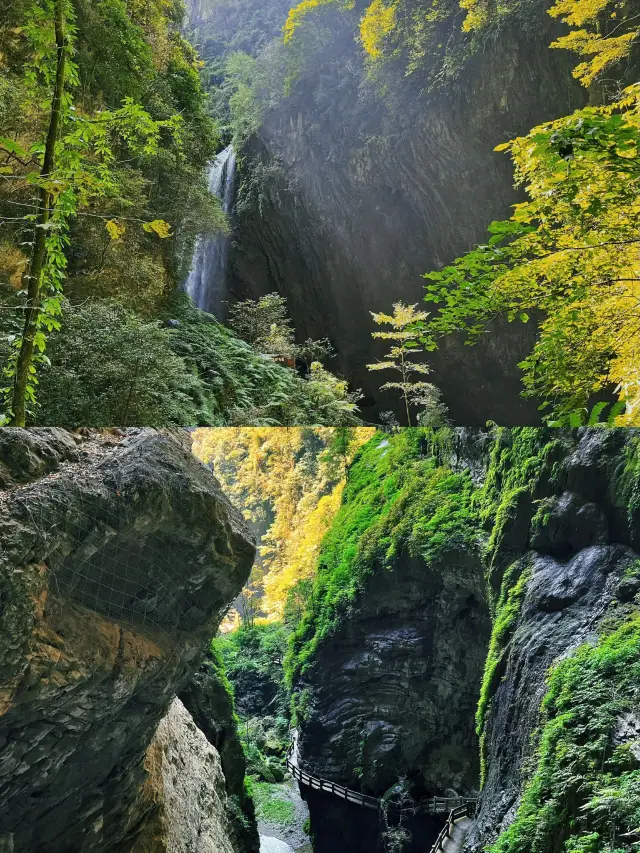 重慶！不只有洪崖洞，這個龍水峽地縫噂嘟很美