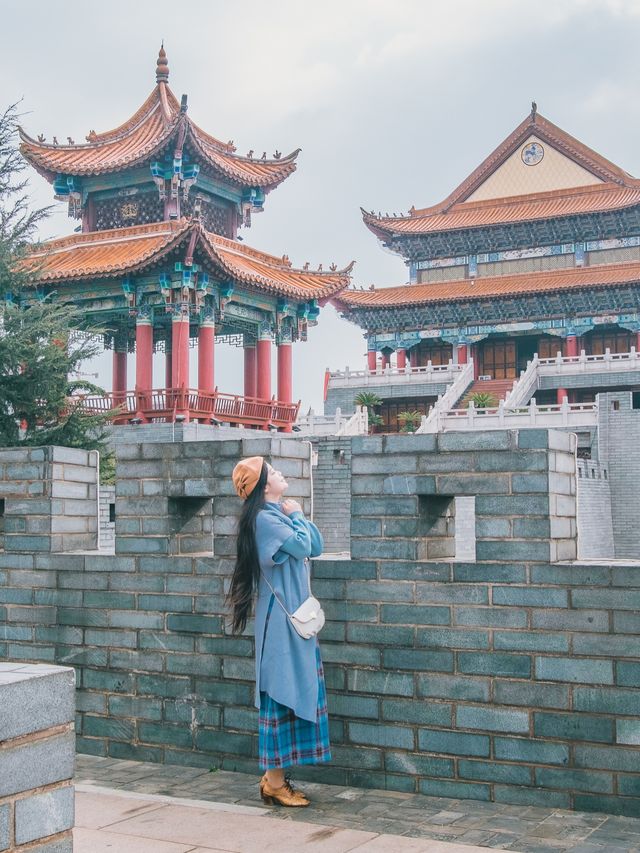 自駕雲南｜曲靖寥廓公園，粉色系賞花夢想之地