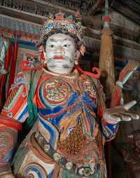 三聖寺|南面台山觀郁峨，諸聖雲臨俯砂河