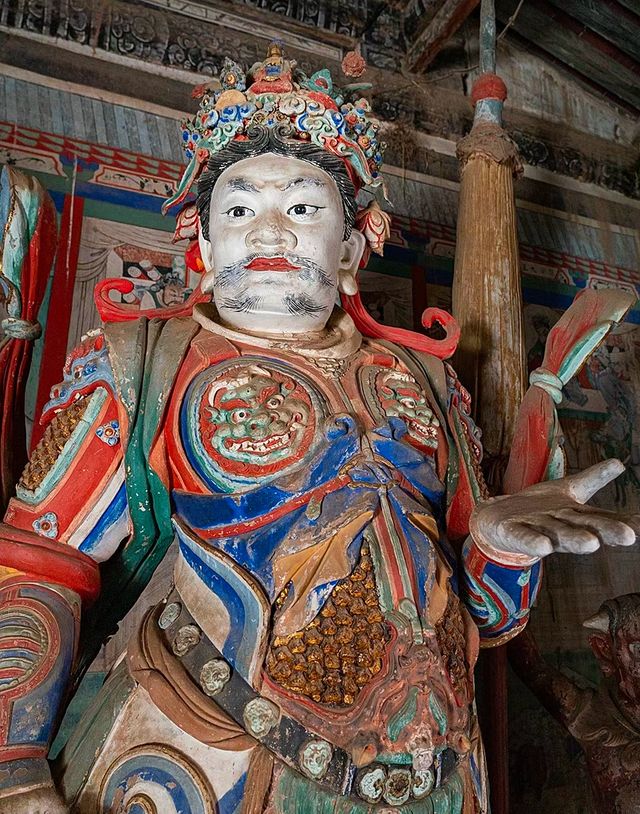 三聖寺|南面台山觀郁峨，諸聖雲臨俯砂河