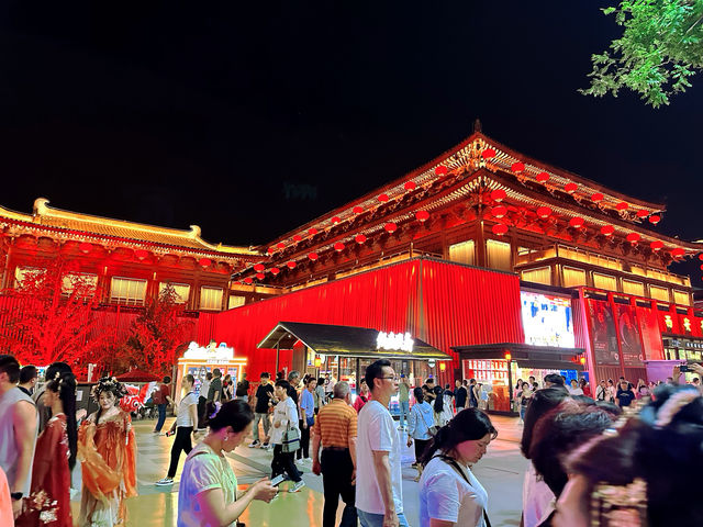西安大唐不夜城，給你一個涼爽的夏日