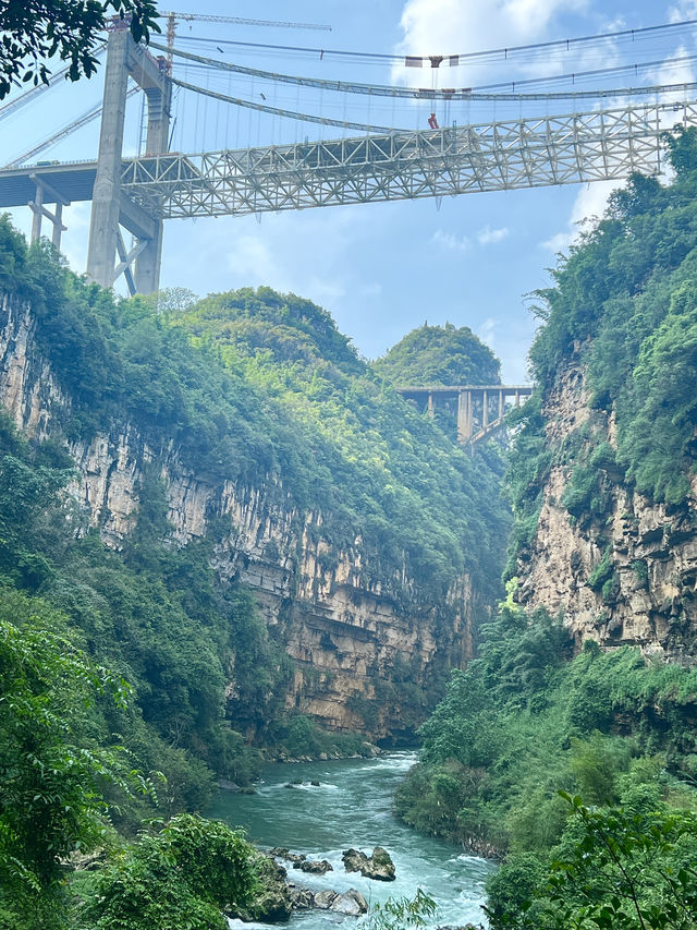 地球上最美麗的疤痕-興義馬嶺河峽谷