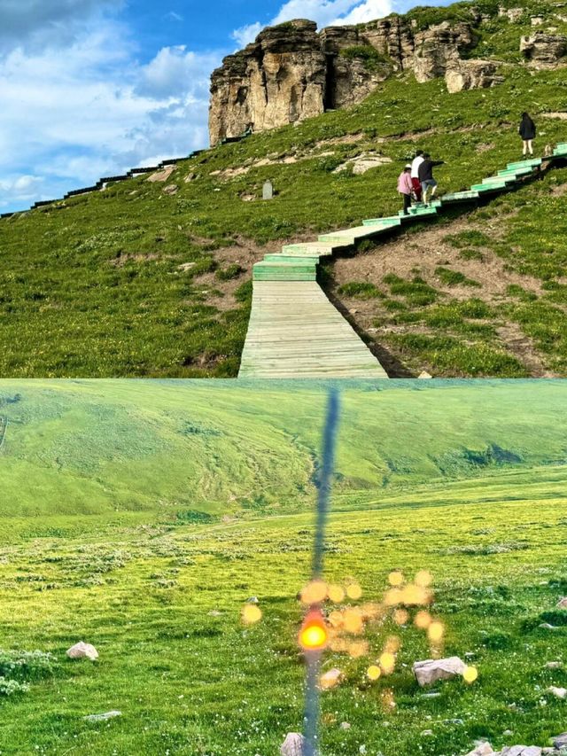 太原附近｜比起去蘆芽山人擠人，荷葉坪太絕了。