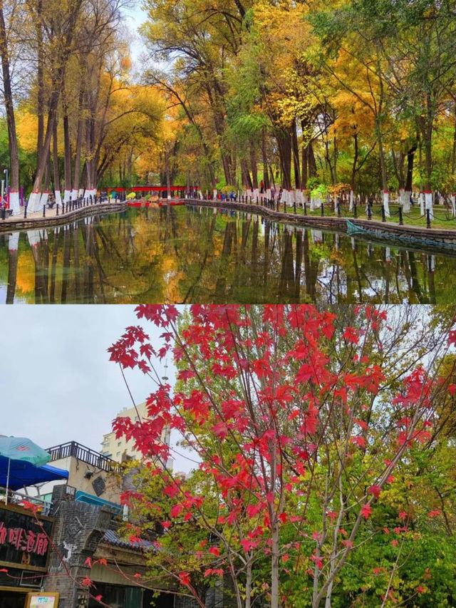 西寧麒麟灣公園——城市的綠洲。 西寧麒麟灣公園——城市的綠洲。