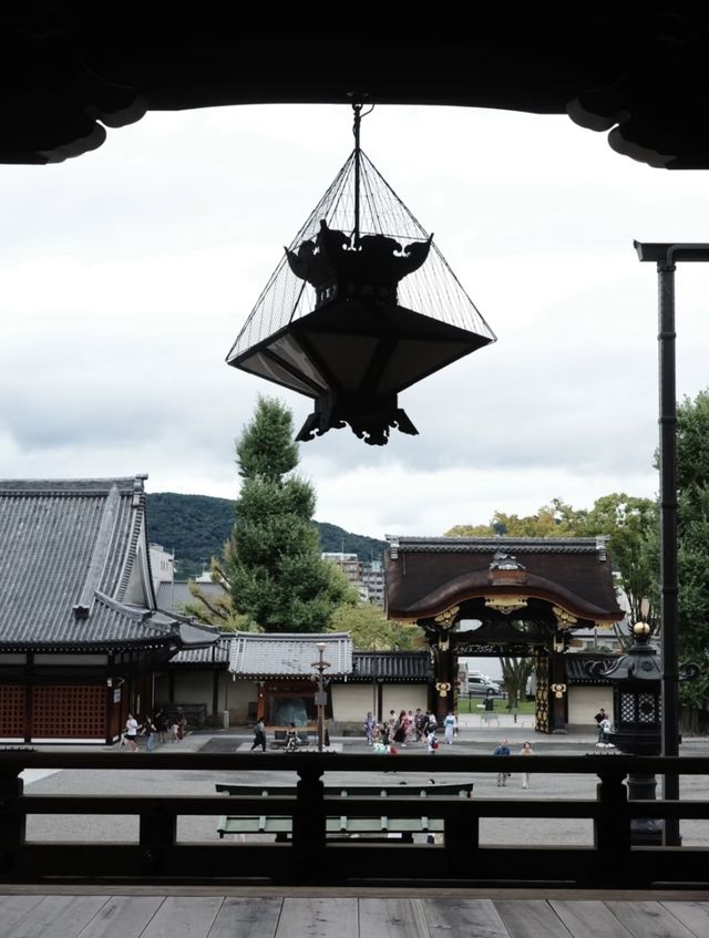 京都｜東本願寺的黑金之美。