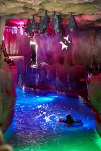 不愧是新加坡可以浮潛餵魟魚的水上樂園