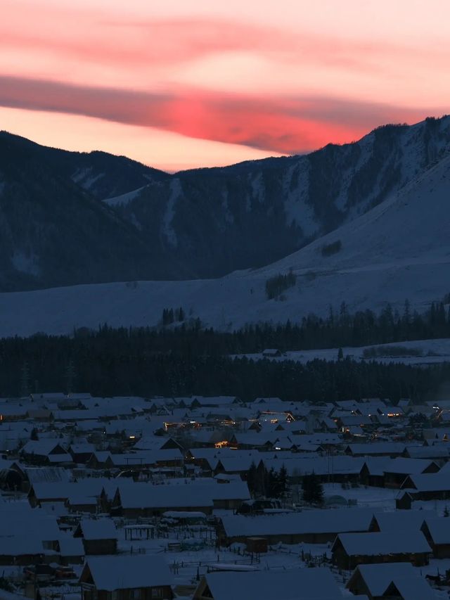 新疆禾木 | 冬日北國夢幻之境